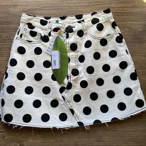 FARM Rio Mini Polkadot Skirt